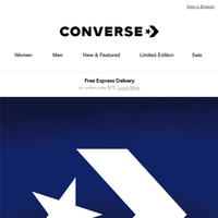 Converse Australia email thumbnail