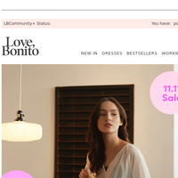 Love Bonito email thumbnail