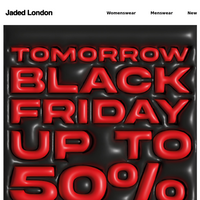 Jaded London email thumbnail