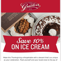 Graeter's Ice Cream email thumbnail