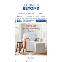 Bed Bath and Beyond email thumbnail