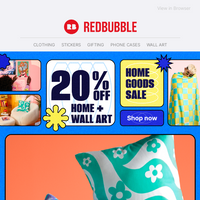 Redbubble email thumbnail