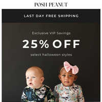 Posh Peanut email thumbnail