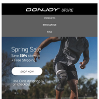 DonJoy email thumbnail