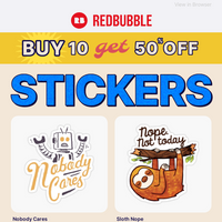 Redbubble email thumbnail