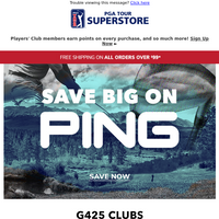 PGA TOUR Superstore email thumbnail