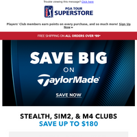 PGA TOUR Superstore email thumbnail