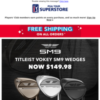 PGA TOUR Superstore email thumbnail