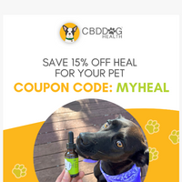 CBD Dog Health email thumbnail