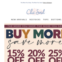 Chic Soul email thumbnail