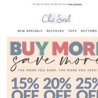 Chic Soul email thumbnail