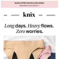 Knixwear Canada email thumbnail