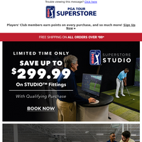 PGA TOUR Superstore email thumbnail