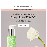 naked + thriving email thumbnail