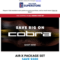 PGA TOUR Superstore email thumbnail