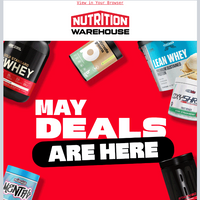 Nutrition Warehouse email thumbnail