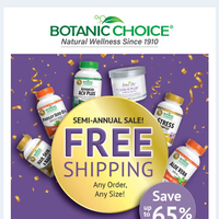 Botanic Choice email thumbnail