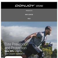 DonJoy email thumbnail