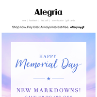 Alegria shoes email thumbnail