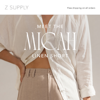 Z SUPPLY email thumbnail