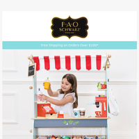 FAO Schwarz email thumbnail