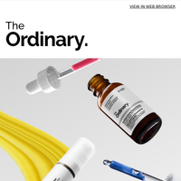 The Ordinary email thumbnail