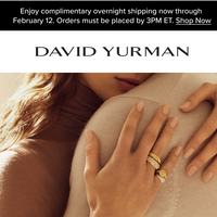 David Yurman email thumbnail