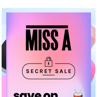 Shop Miss A email thumbnail