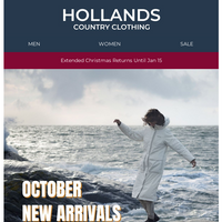 Hollands Country Clothing email thumbnail