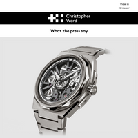 Christopher Ward UK email thumbnail