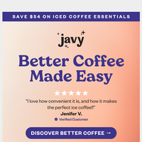 Javy Coffee email thumbnail