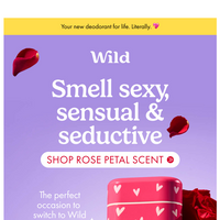 Wild Natural Deodorant email thumbnail