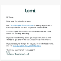 Lomi  email thumbnail