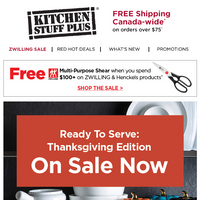 Kitchen Stuff Plus email thumbnail