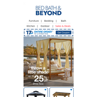 Bed Bath and Beyond email thumbnail