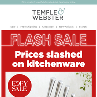 Temple & Webster email thumbnail