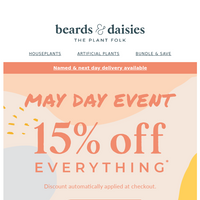 Beards & Daisies email thumbnail