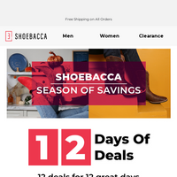 SHOEBACCA email thumbnail