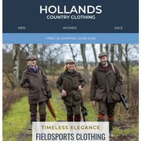 Hollands Country Clothing email thumbnail