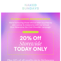 Naked Sundays email thumbnail