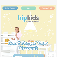 Hip Kids Australia email thumbnail