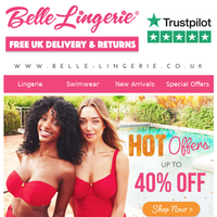 Belle Lingerie email thumbnail