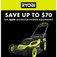 RYOBI Tools email thumbnail