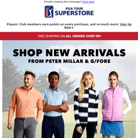 PGA TOUR Superstore email thumbnail