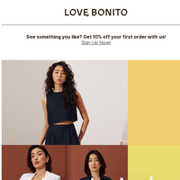 Love Bonito email thumbnail