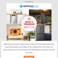 Appliances Online email thumbnail