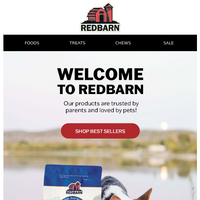 Redbarn Pet Products email thumbnail