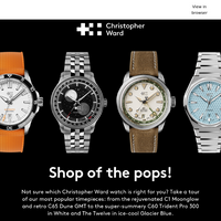 Christopher Ward UK email thumbnail