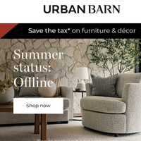 Urban Barn email thumbnail