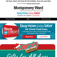 Montgomery Ward email thumbnail